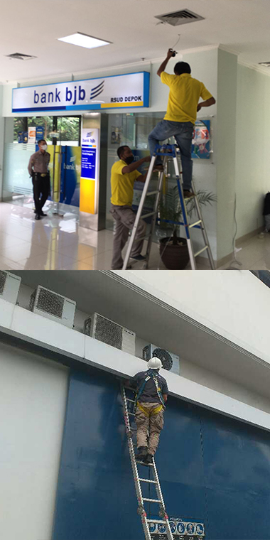 Pekerjaan PT ANA Pemasangan CCTV